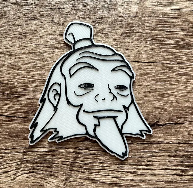 Nam châm Avatar Bác Iroh (8x3mm) - Image 1