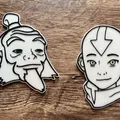 Nam châm Avatar Aang kích thước 8x3mm - Thumbnail 2