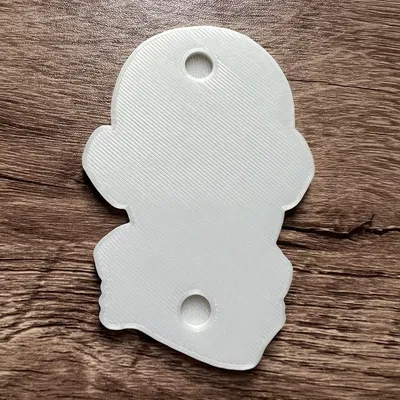 Nam châm Avatar Aang kích thước 8x3mm