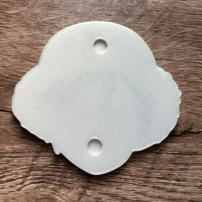 Nam châm Luffy One Piece kích thước 8x3mm