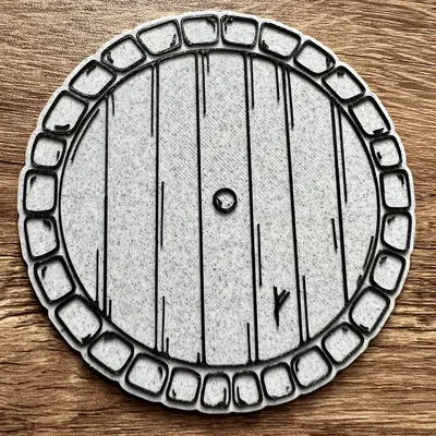 Cửa ra vào Bag End của Hobbit với nam châm 8x3mm