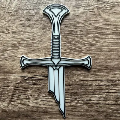 Nam châm Narsil / Anduril từ LoTR (8x3mm)