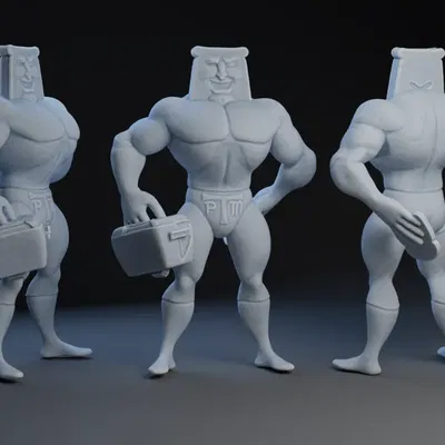 Nhân vật Powdered Toast Man với hương vị độc đáo