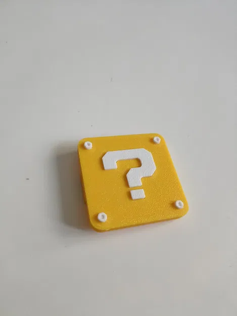 Nắp mã QR Mario khối câu hỏi cho máy in Ender 3 V2 - Image 2
