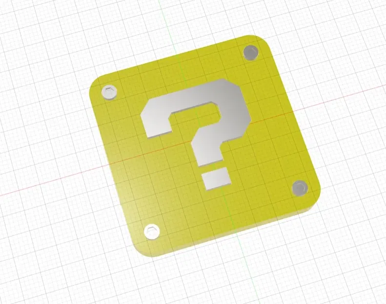 Nắp mã QR Mario khối câu hỏi cho máy in Ender 3 V2 - Image 4