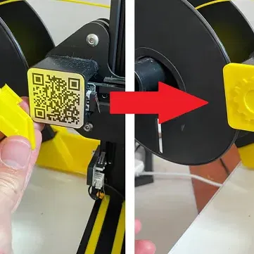 Nắp QR Code cho máy in 3D Ender 3 V2