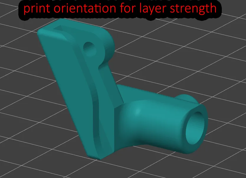 Giá đỡ ống filament cho máy in 3D Ender 3 Pro - Image 2