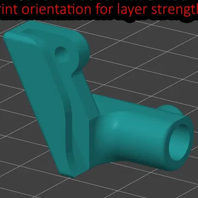 Giá đỡ ống filament cho máy in 3D Ender 3 Pro