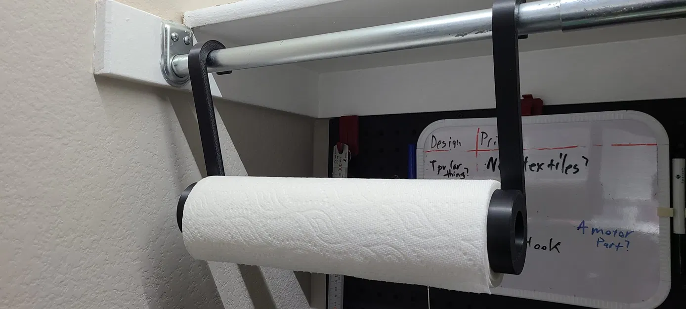 Giá đỡ treo cuộn giấy ăn bằng giấy - Image 1