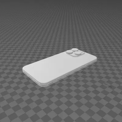 Mô hình iPhone 15 Pro Max với thiết kế sang trọng