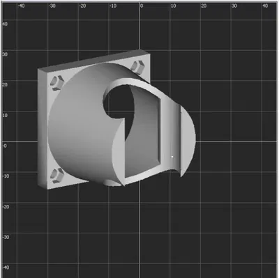 Bộ ống dẫn quạt cho hotend Argento bằng kim loại hoàn toàn