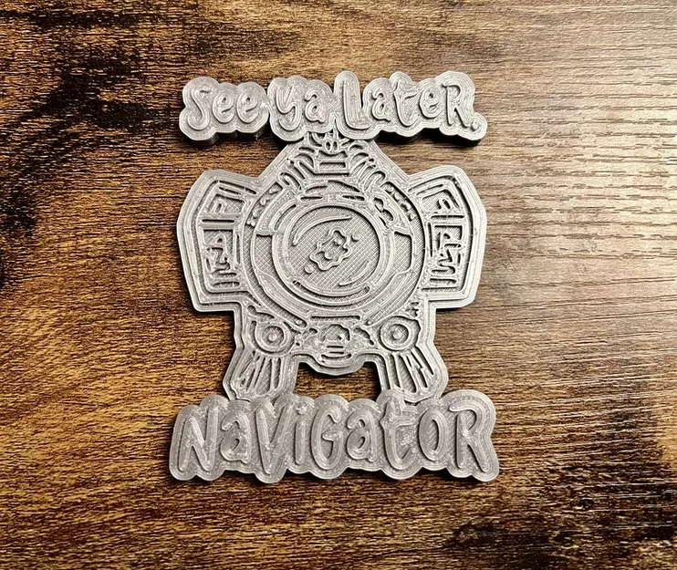 Nam châm bay Navigator 8x3mm phong cách phim 80s - Image 2