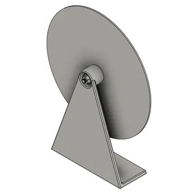 Đĩa quay thu hình đường kính 20cm cho lớp kỹ thuật