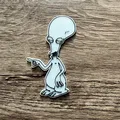 Nam châm Roger từ bộ phim American Dad (8x3mm) - Thumbnail 1