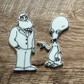 Nam châm Roger từ bộ phim American Dad (8x3mm) - Thumbnail 4