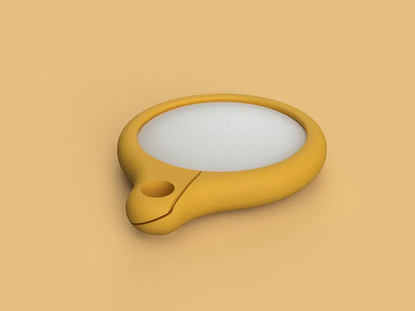 Bao da Airtag cho móc chìa khóa (phiên bản PLA & TPU) - Image 1