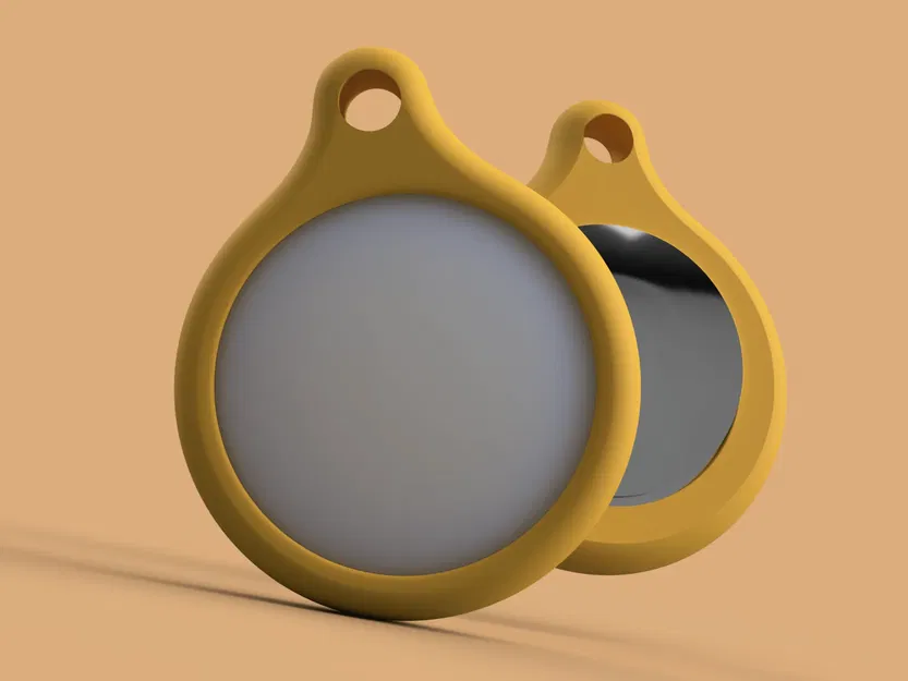 Bao da Airtag cho móc chìa khóa (phiên bản PLA & TPU) - Image 2