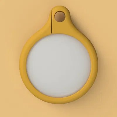 Bao da Airtag cho móc chìa khóa (phiên bản PLA & TPU)