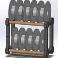 Giá đỡ cuộn filament cho máy in 3D tối ưu hóa không gian - Thumbnail 4