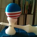 Kendama 3D phong cách Mỹ với họa tiết cờ tổ quốc - Thumbnail 2