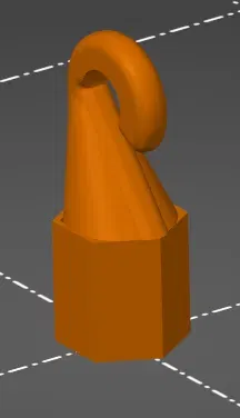 Đầu lục giác cho rèm cửa điều khiển bằng que xoay - Image 1