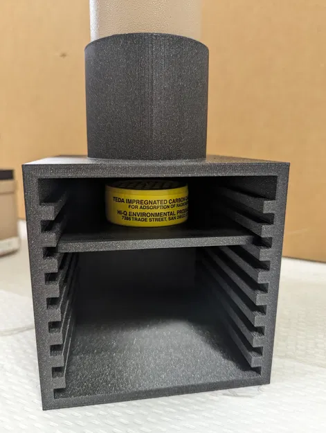 Giá đỡ khay mẫu cho đầu dò Ludlum 44-10 và 44-17 - Image 2