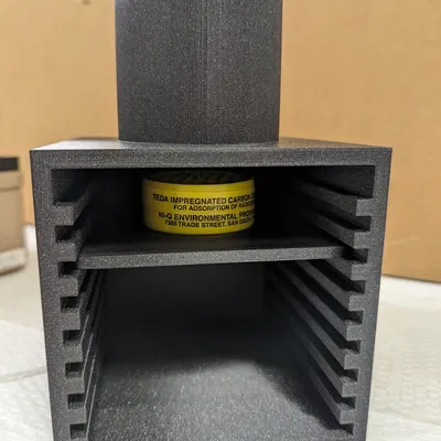 Giá đỡ khay mẫu cho đầu dò Ludlum 44-10 và 44-17