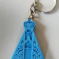 Chaveiro Đức Mẹ Aparecida - Mô hình in 3D đầu tiên - Thumbnail 1