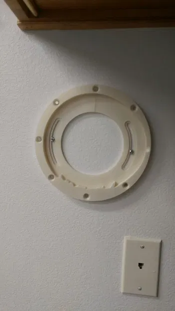 Giá đỡ đồng hồ treo tường thủ công không làm hỏng tường - Image 1