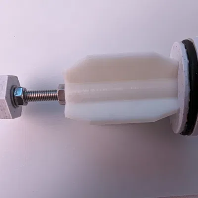 Nắp chặn bồn rửa thiết kế hơi phức tạp