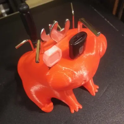 Giá đỡ công cụ Fred The Frog với thiết kế tiện lợi