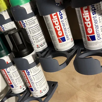 Hệ thống giá đỡ bình xịt tiết kiệm không gian gắn tường