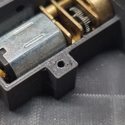 Mô hình động cơ DC N20 có bánh răng mini 3D