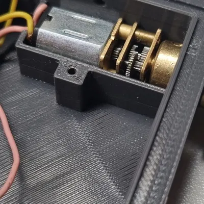 Mô hình động cơ DC N20 có bánh răng mini 3D