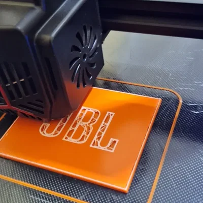 Logo thương hiệu JBL để in 3D