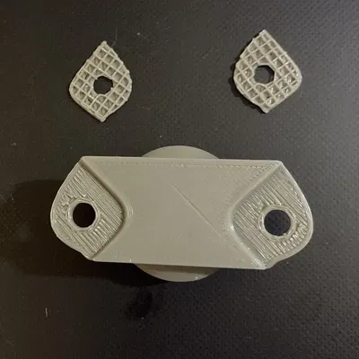 Giá đỡ đèn hậu xe đạp VENEC gắn yên