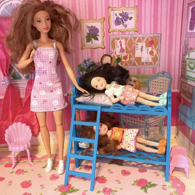 Giường tầng cho búp bê Barbie kích thước Chelsea