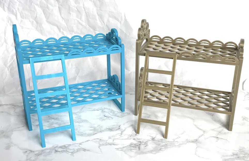 Giường tầng cho búp bê Barbie kích thước Chelsea - Image 3