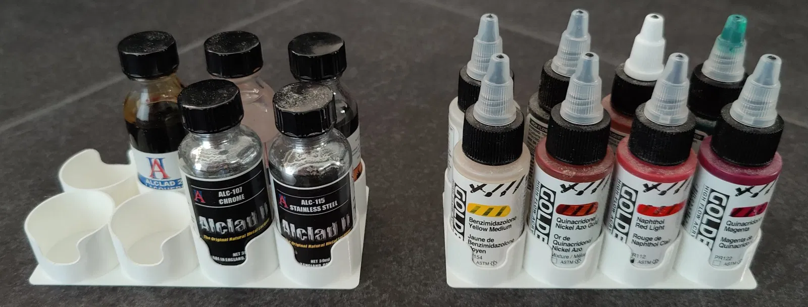 Giá đỡ chai sơn cho bộ sưu tập Golden và Alclad 2 - Image 1