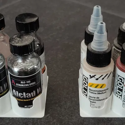 Giá đỡ chai sơn cho bộ sưu tập Golden và Alclad 2