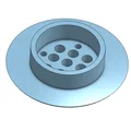 Bồn rửa tay với thiết kế ngăn chặn rơi đồ vật - Thumbnail 3