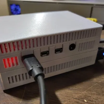 Vỏ Raspberry Pi 4 B cho SSD và quạt 30mm