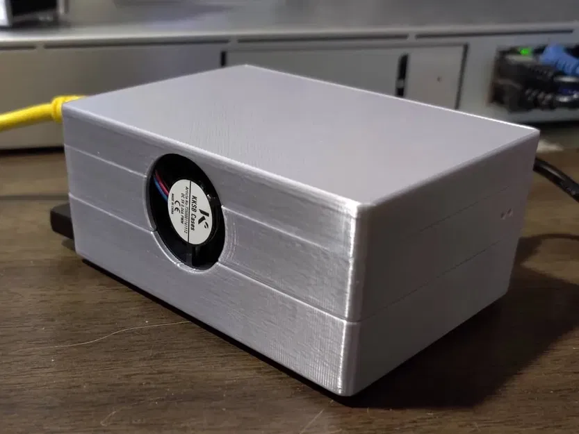 Vỏ Raspberry Pi 4 B cho SSD và quạt 30mm - Image 3