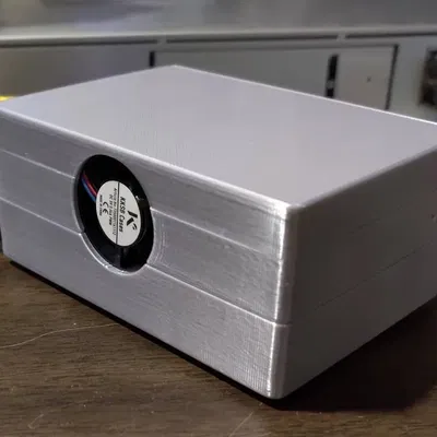 Vỏ Raspberry Pi 4 B cho SSD và quạt 30mm