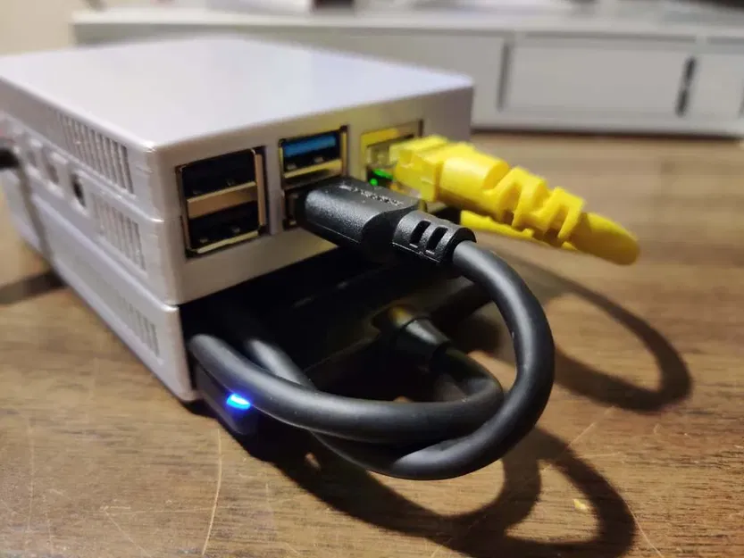 Vỏ Raspberry Pi 4 B cho SSD và quạt 30mm - Image 4