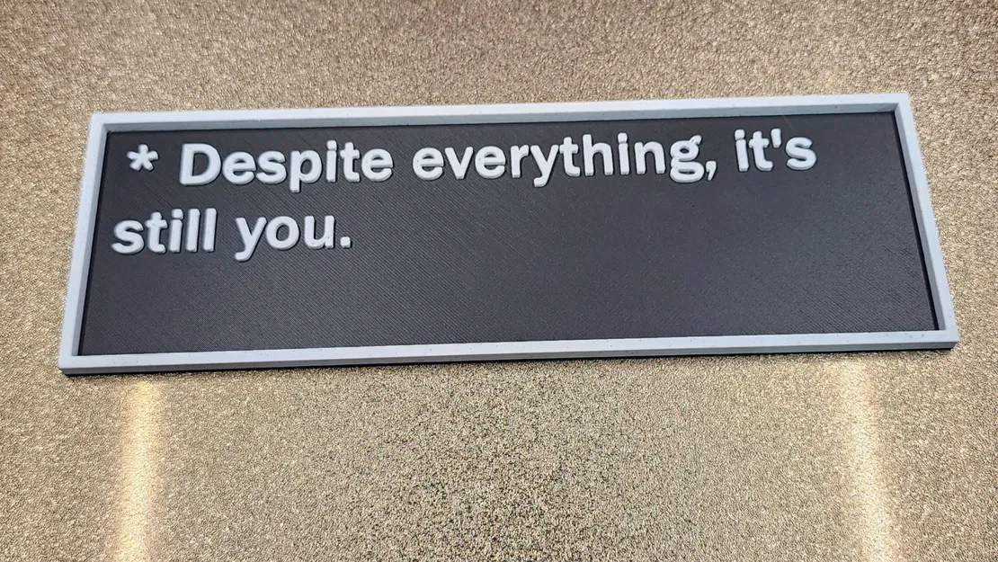 Thông điệp gương Undertale: "Dù sao đi nữa, vẫn là bạn - Image 2