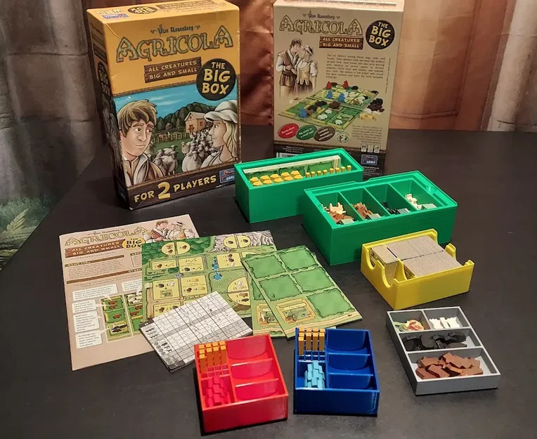 Khay đựng và tổ chức trò chơi Agricola All Creatures Big and Small - Image 1