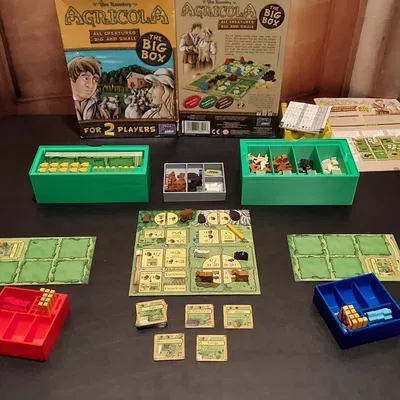 Khay đựng và tổ chức trò chơi Agricola All Creatures Big and Small