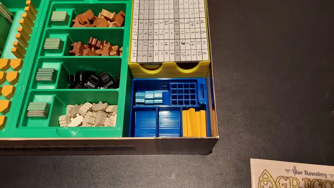 Khay đựng và tổ chức trò chơi Agricola All Creatures Big and Small - Image 17