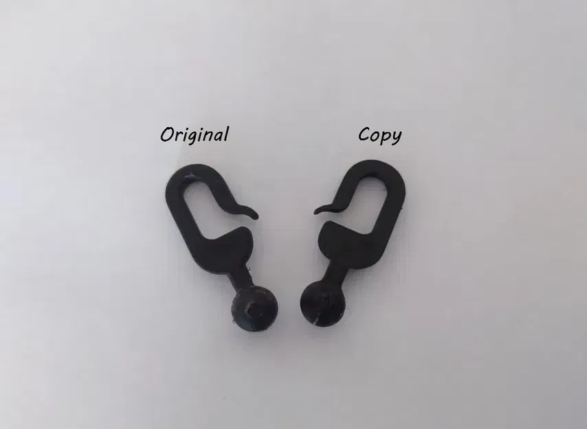 Các móc cuối bóng cho rèm hoặc lưới gazebo - Image 1